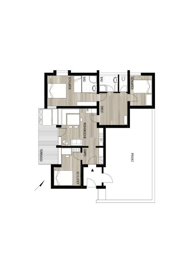 Haus Gueatli Apartment Gaschurn Ngoại thất bức ảnh