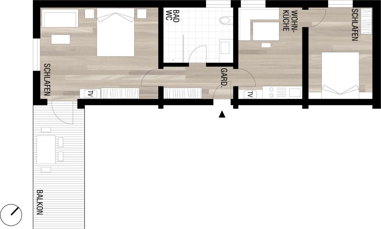 Haus Gueatli Apartment Gaschurn Ngoại thất bức ảnh